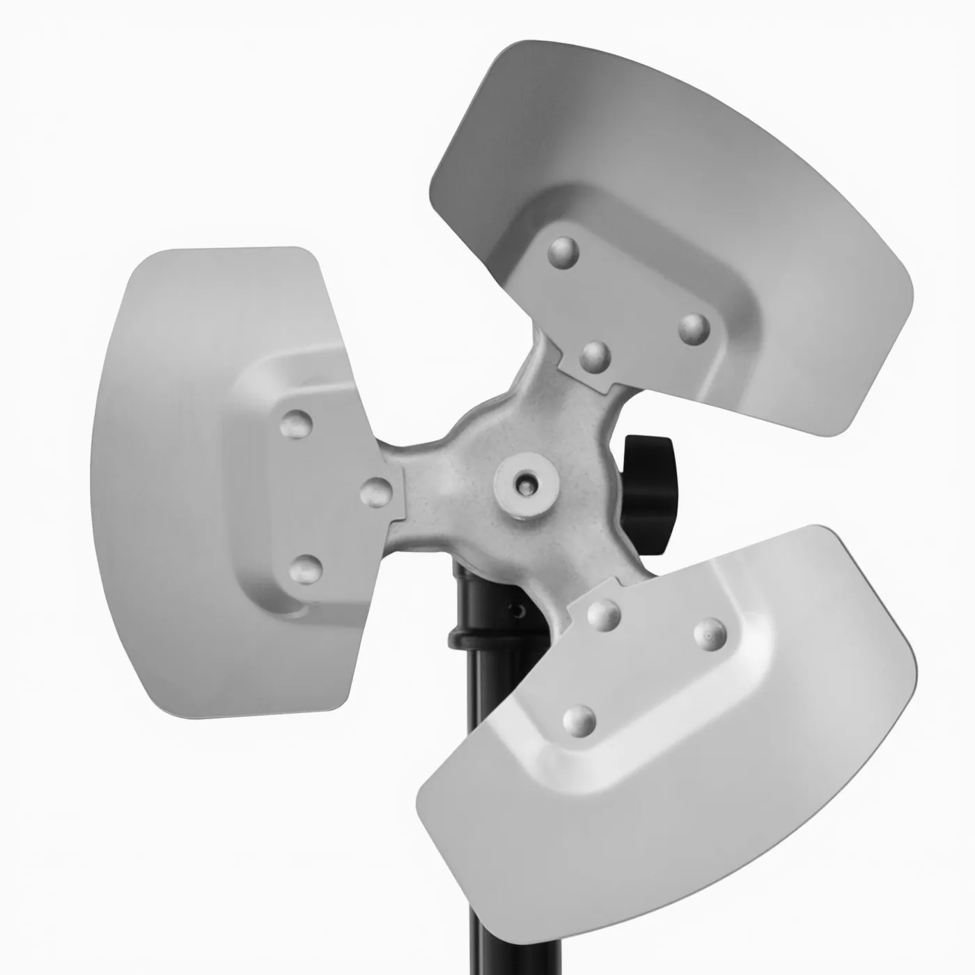 VEVOR 12 inch Shutter Exhaust Fan 1500 CFM Wall Mount Spiral Fan Blades
