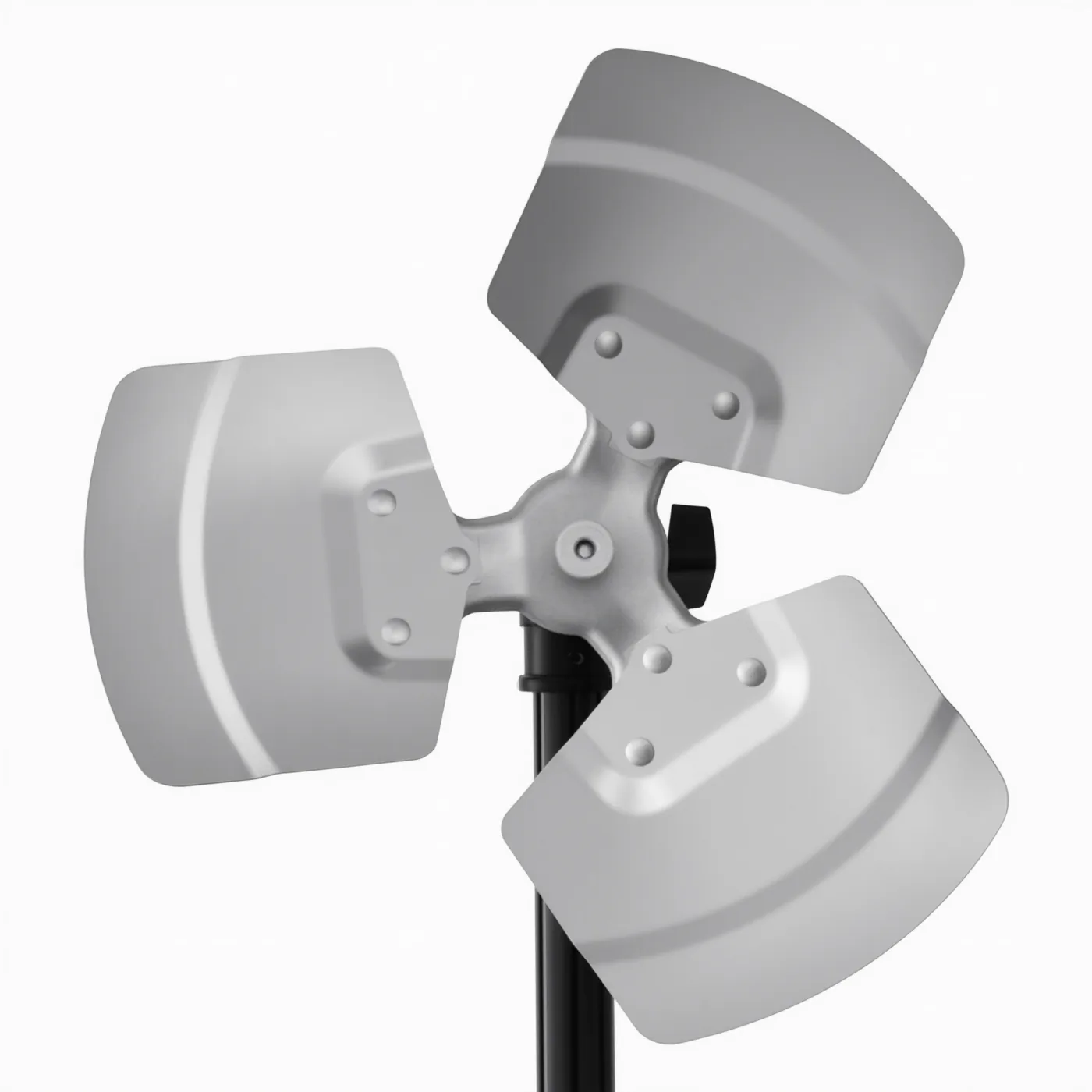 VEVOR 10 inch Shutter Exhaust Fan 1000 CFM Wall Mount Spiral Fan Blades