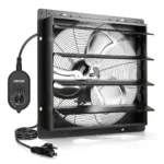 VEVOR 20 inch shutter exhaust fan front view