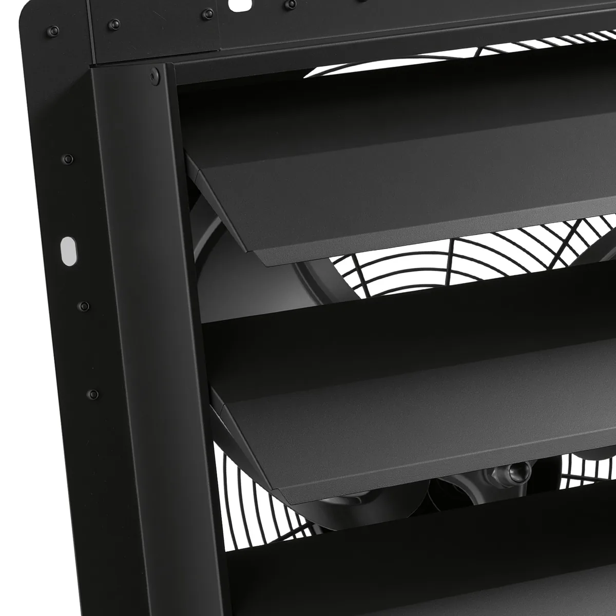 VEVOR 20 inch shutter exhaust fan weather-resistant build blocks dirt and water