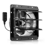VEVOR 10 inch shutter exhaust fan front view