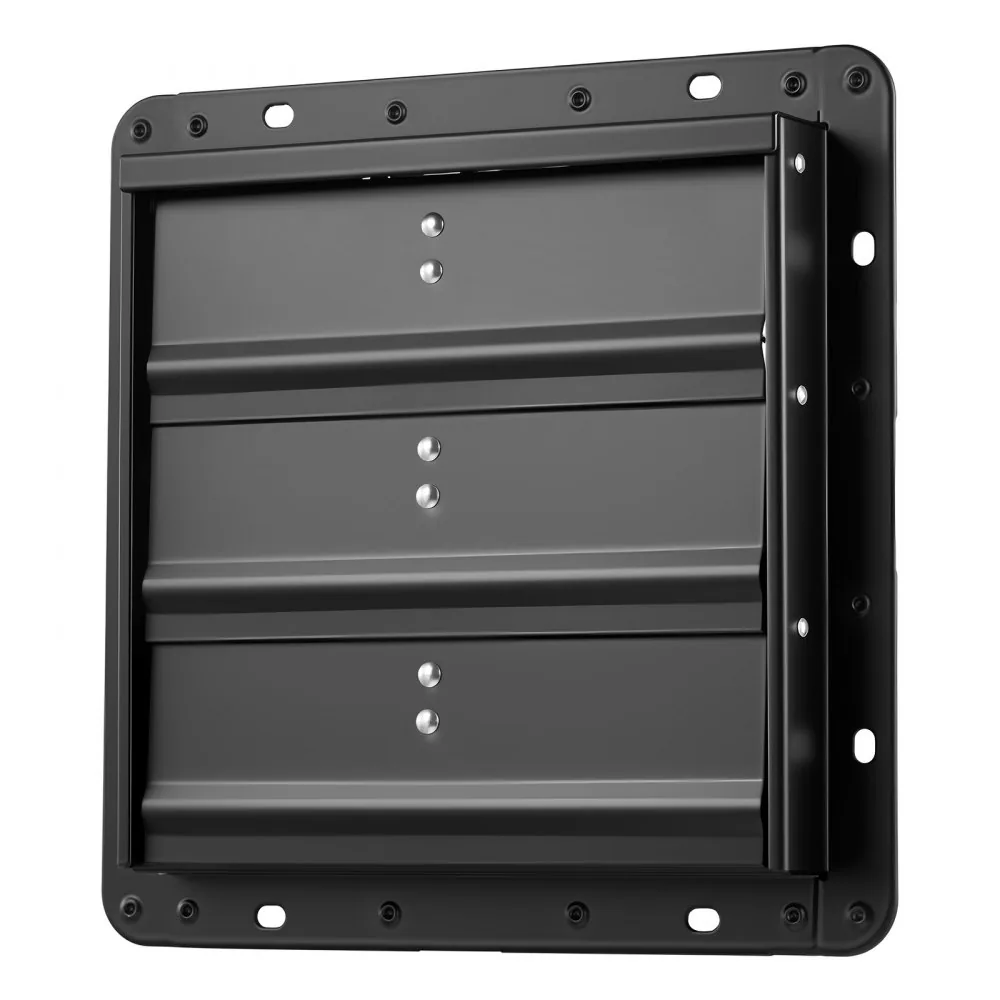 shutter exhaust fan electrostatic coated finish