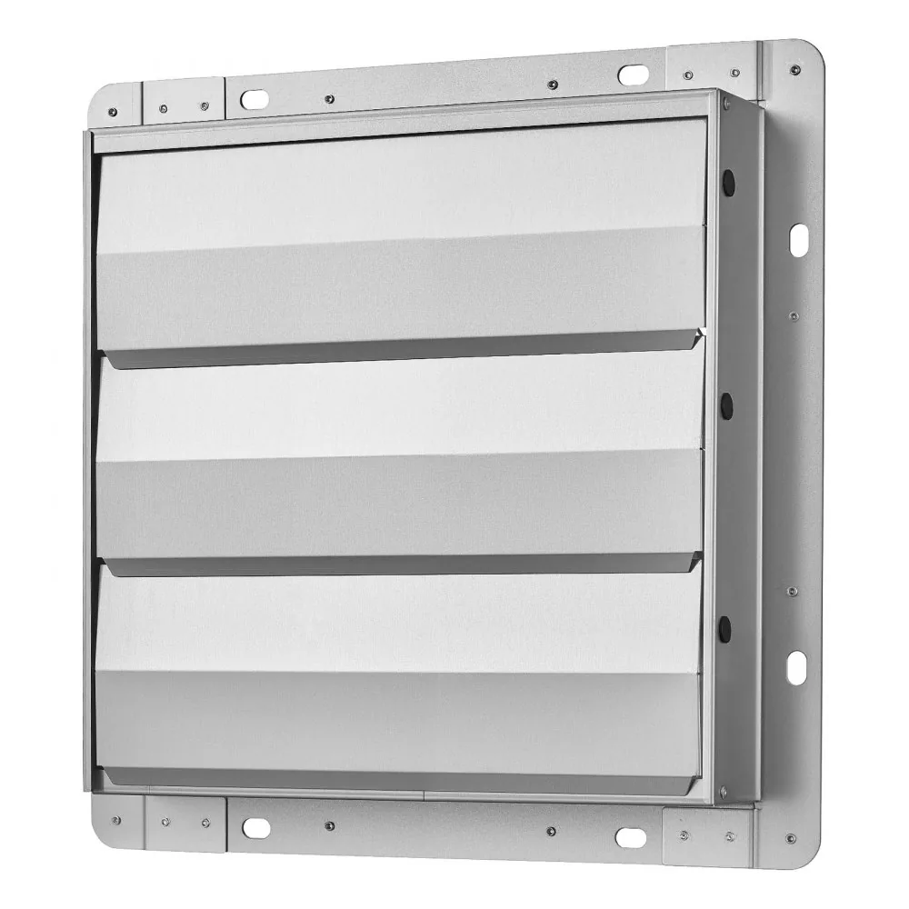 shutter exhaust fan electrostatic coated finish