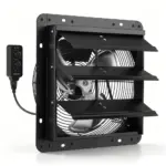 VEVOR 12 inch shutter exhaust fan front view