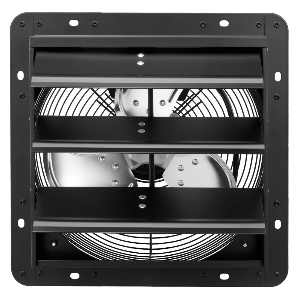 shutter exhaust fan prewired power cord