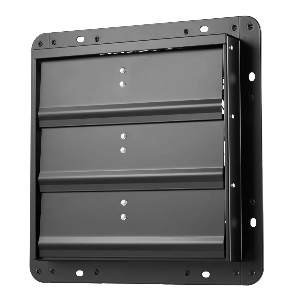 shutter exhaust fan electrostatic coated finish