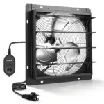 VEVOR 14 inch shutter exhaust fan front view