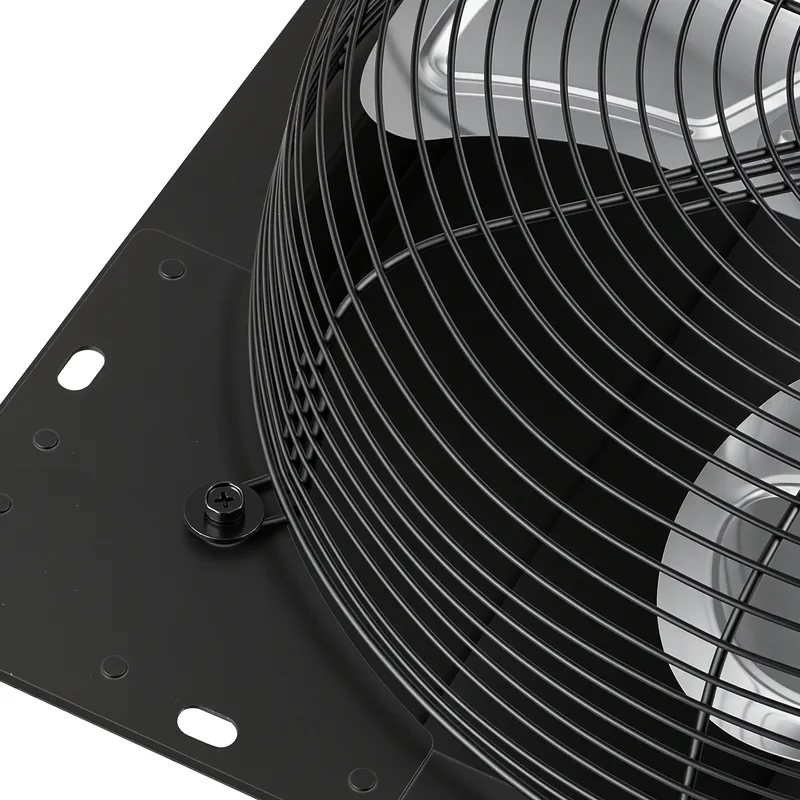 VEVOR 14 inch shutter exhaust fan electrostatic coating rust-resistant finish