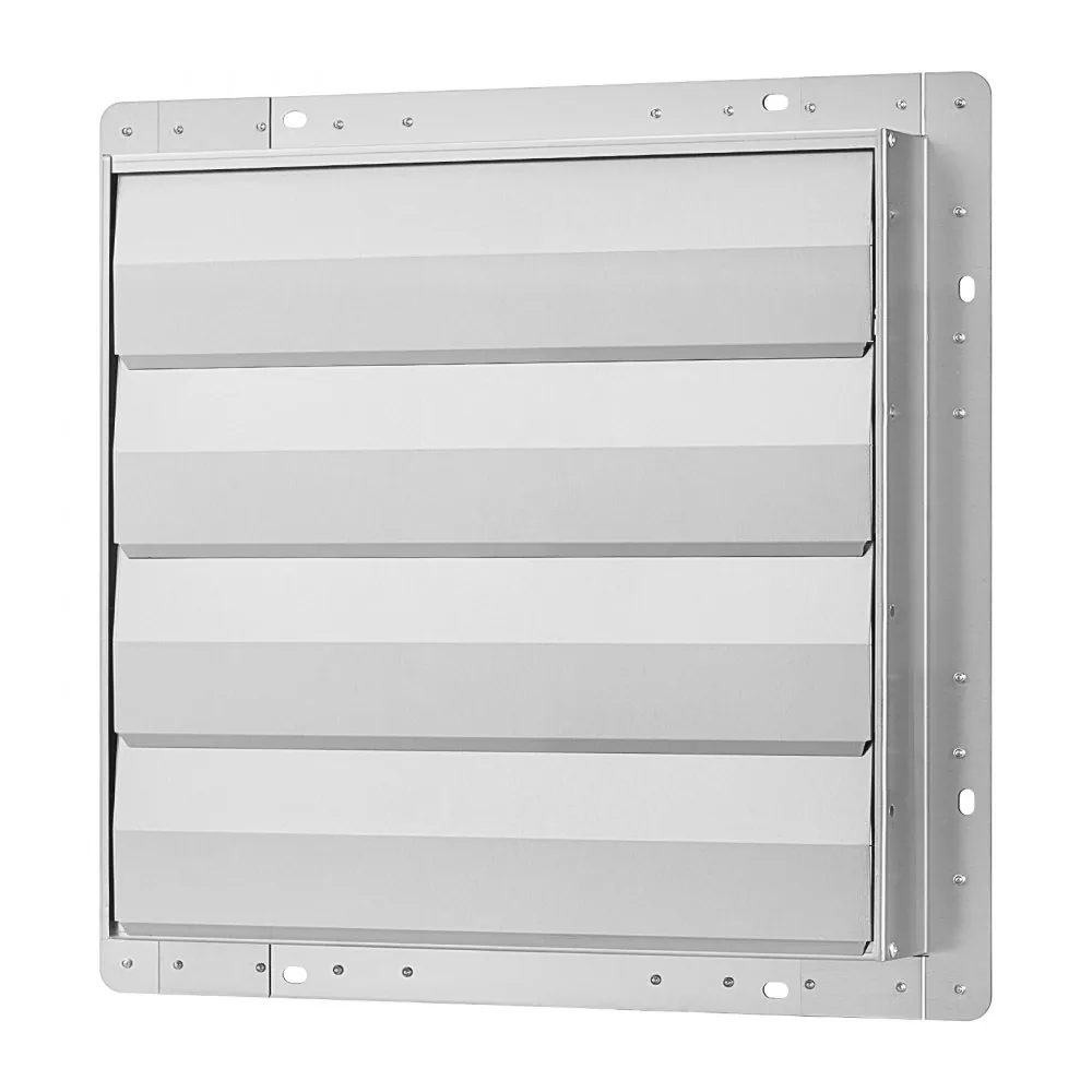 shutter exhaust fan electrostatic coated finish