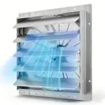 VEVOR 24 inch shutter exhaust fan front view