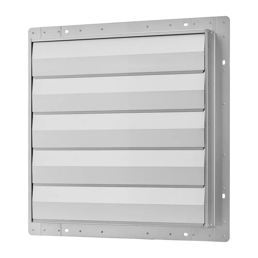 shutter exhaust fan electrostatic coated finish