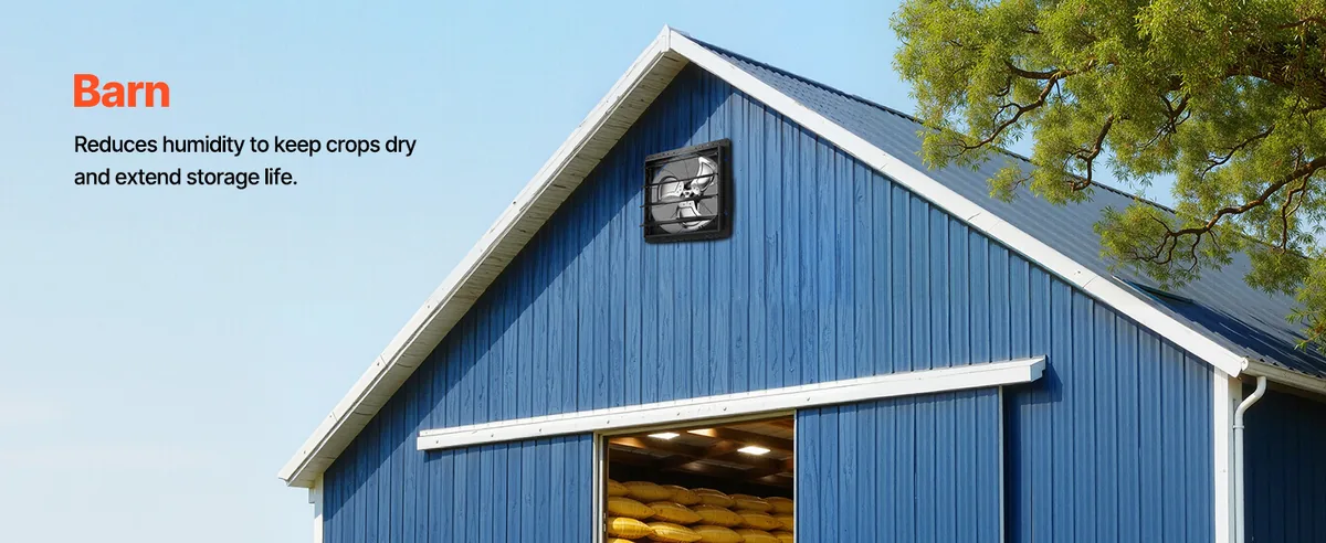 VEVOR 18 inch barn ventilation fan