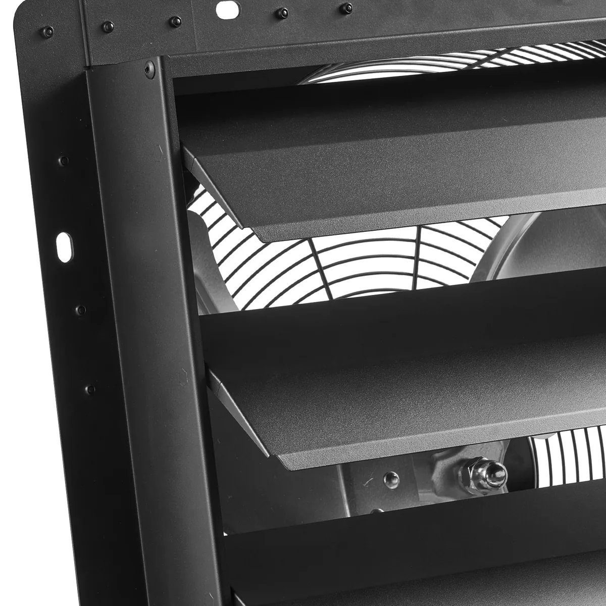 VEVOR 18 inch shutter exhaust fan weather-resistant build blocks dirt and water