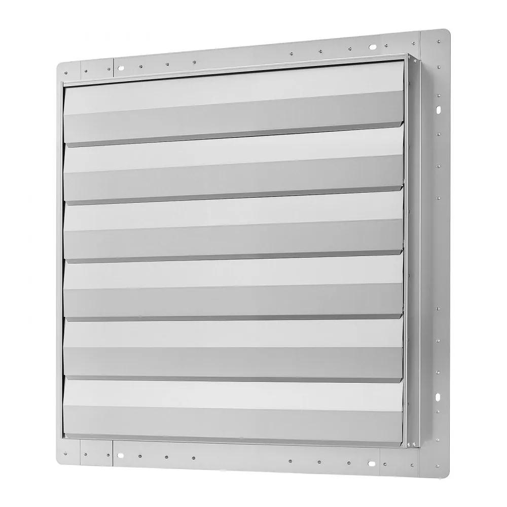 shutter exhaust fan electrostatic coated finish