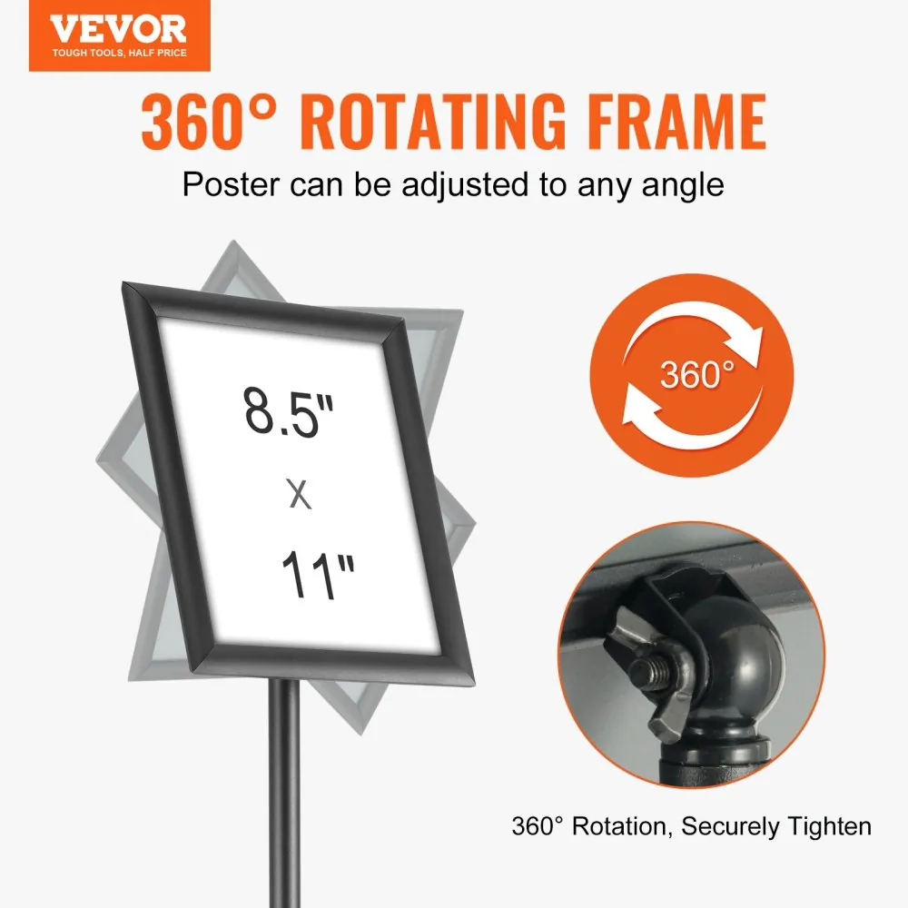 VEVOR sign stand in store entrance