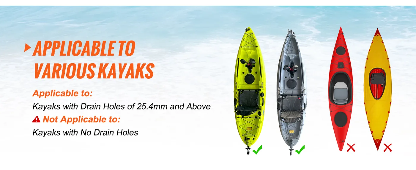 VEVOR Heavy Duty Kayak Cart 280 lbs Versatile Use