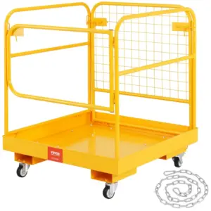 VEVOR forklift safety cage front view