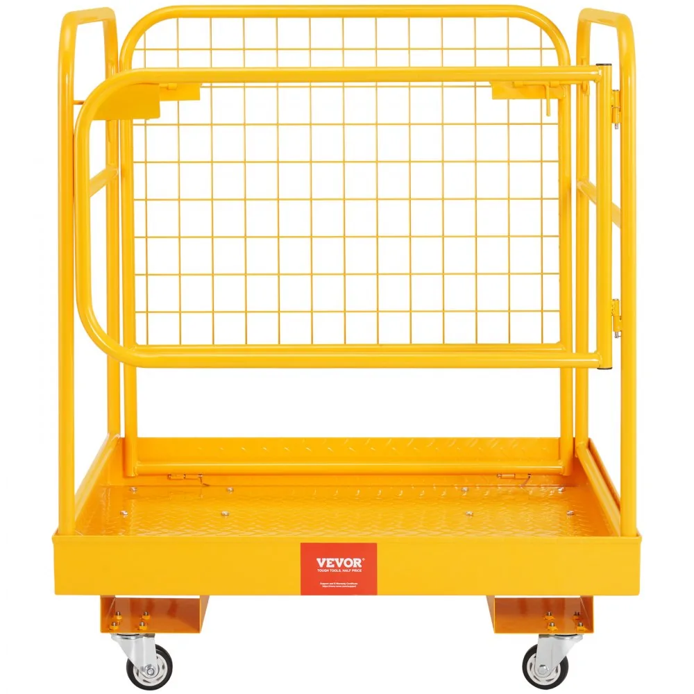 VEVOR forklift safety cage drain holes