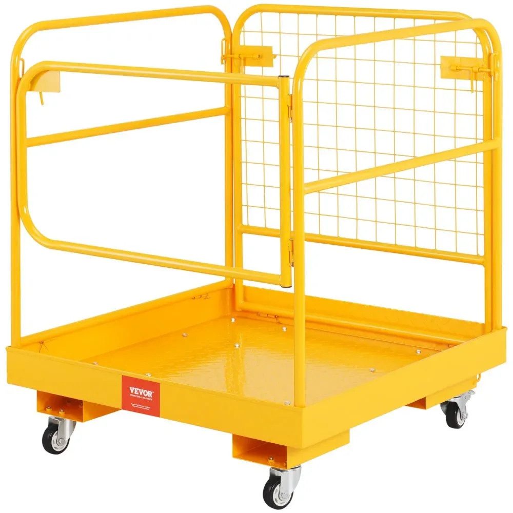 VEVOR forklift safety cage storage position