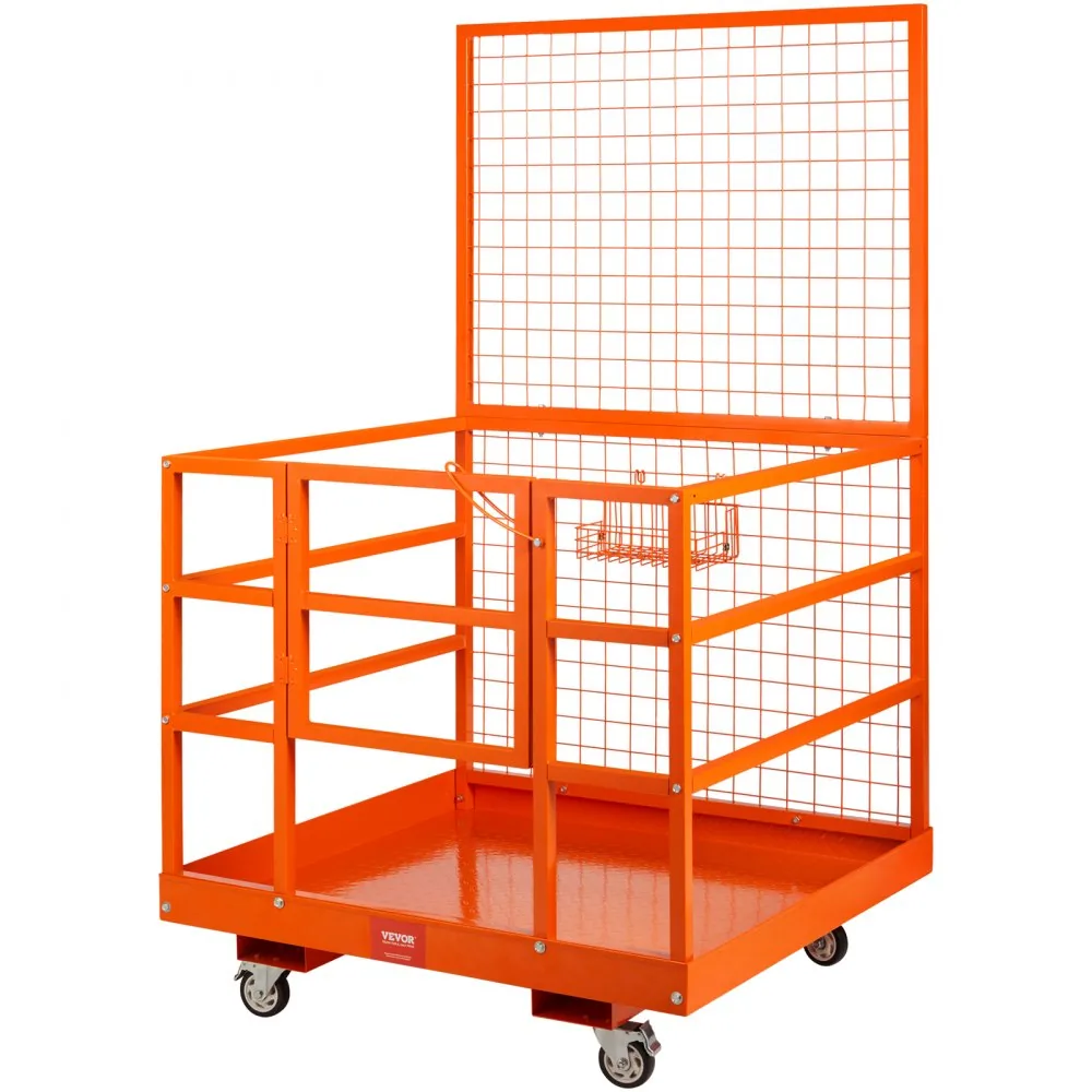 VEVOR forklift safety cage drain holes