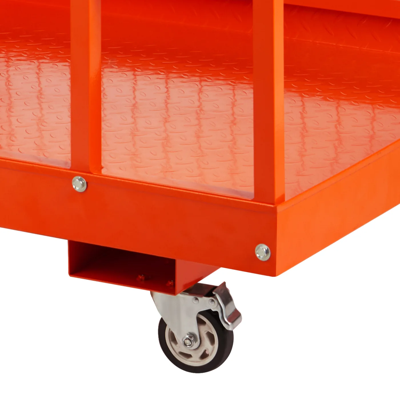 VEVOR Forklift Work Platform 1400 lbs 43 x 45 in Universal & Directional Wheels