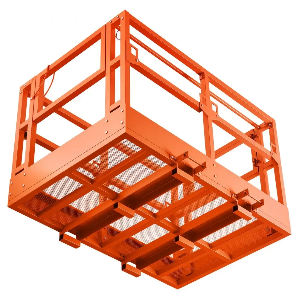 VEVOR telehandler work platform folded storage