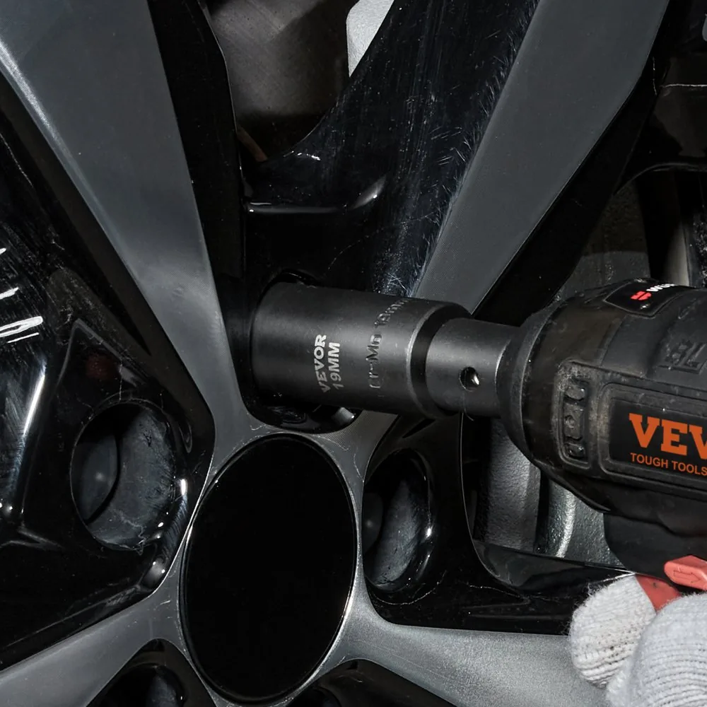 impact socket set with ratchet and extensions