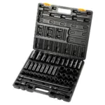 VEVOR 43 piece impact socket set storage case