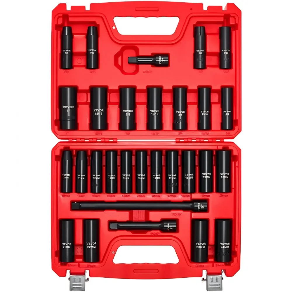 VEVOR 29 piece impact socket set product view