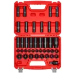 VEVOR 39 piece impact socket set case view