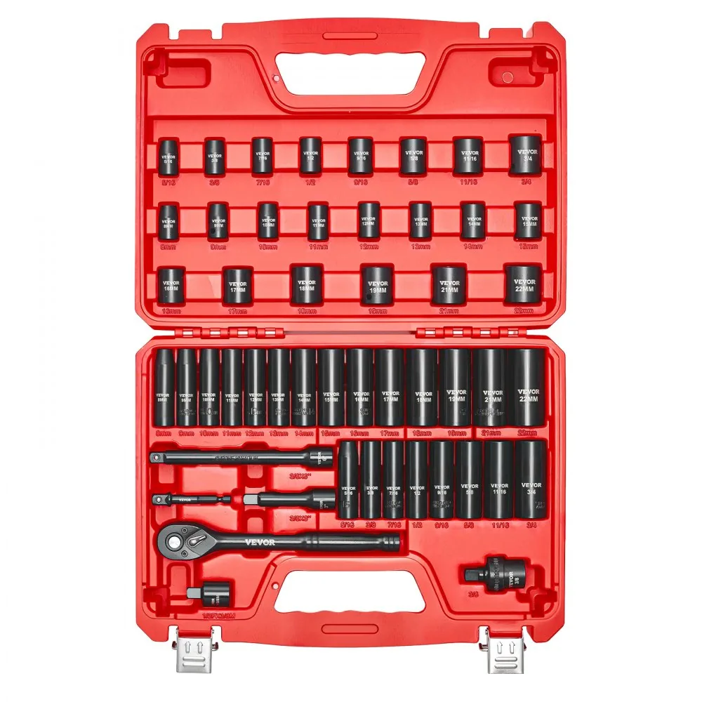 VEVOR impact socket set for automotive repair