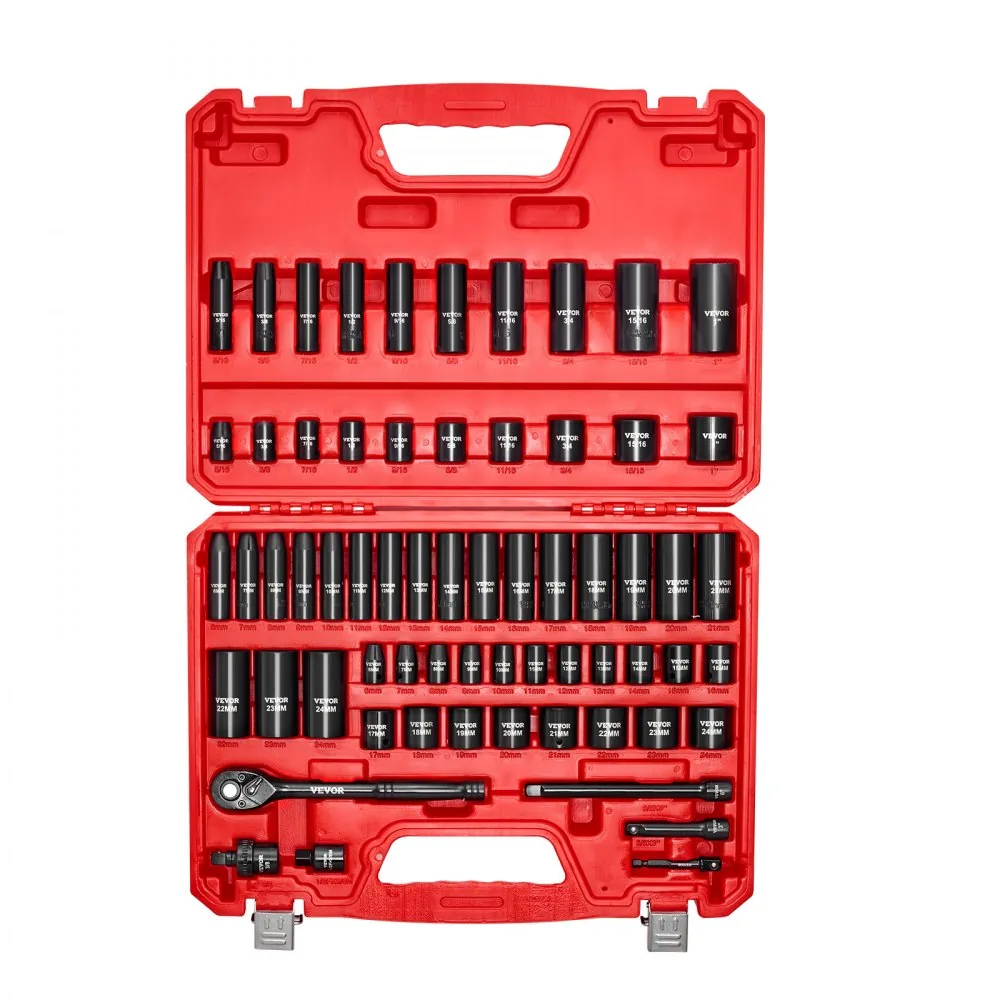 VEVOR impact socket set for automotive repair