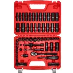 VEVOR 3/8 inch impact socket set case view