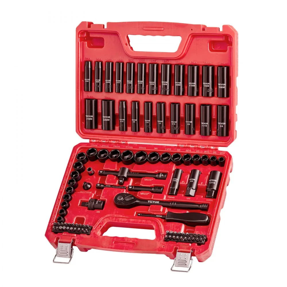 VEVOR impact socket set drill bits and adapters