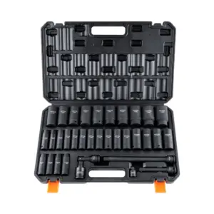 VEVOR 34 piece impact socket set storage case