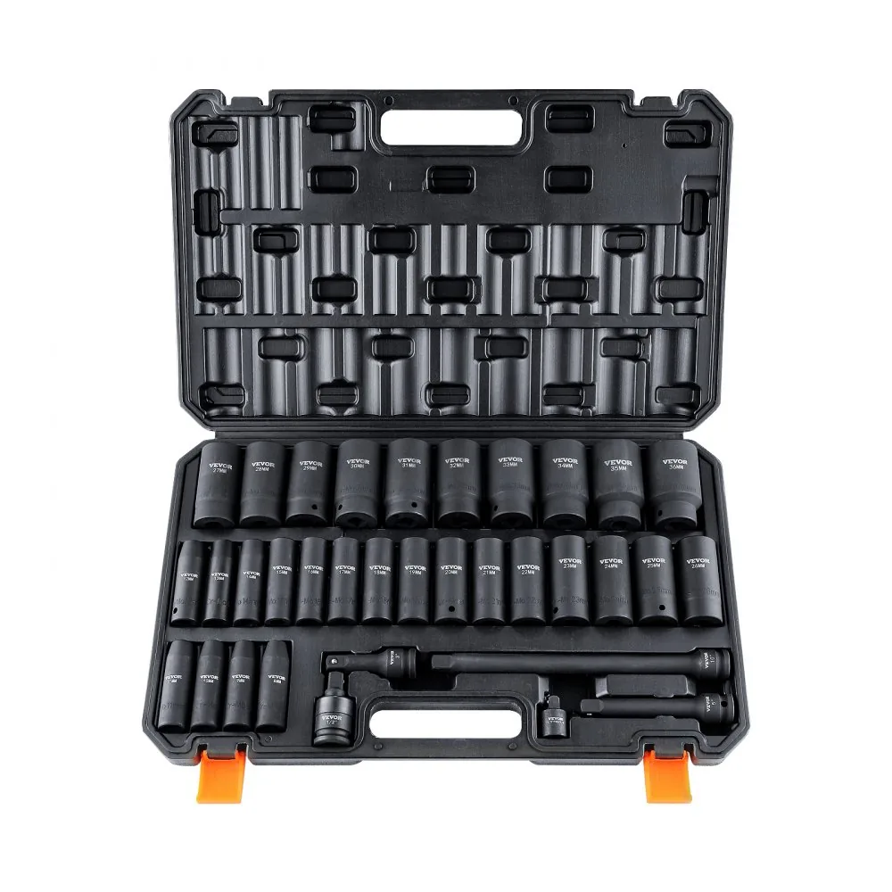 impact socket set for automotive repair