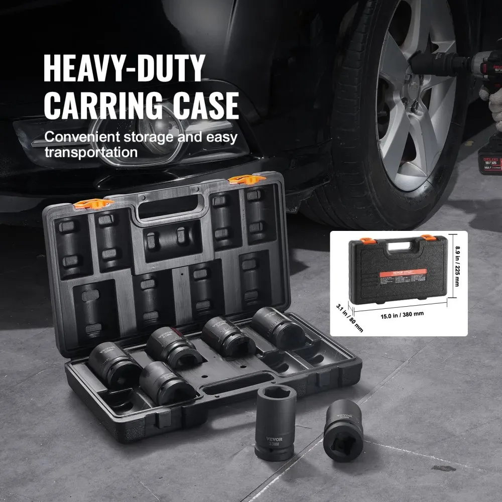 impact socket set storage case dimensions