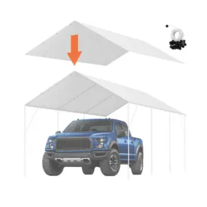 VEVOR 10 x 20 ft Carport Replacement Canopy Cover 10x20ft product image 1