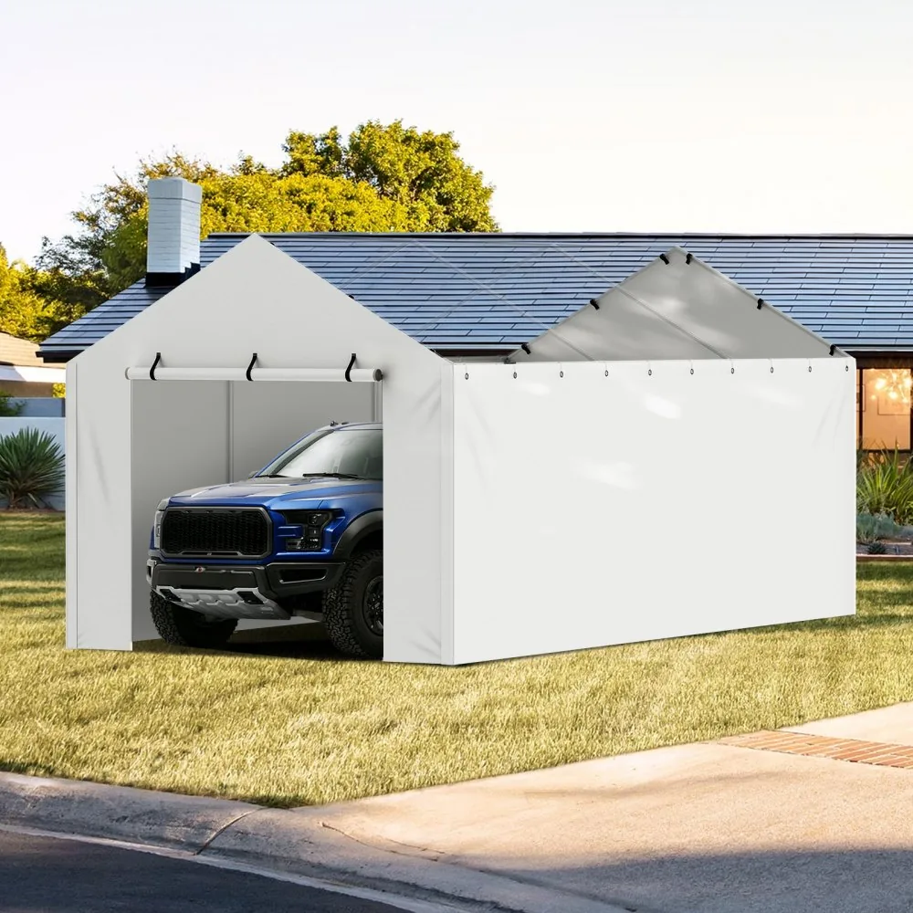 VEVOR Carport Replacement Canopy Cover Side Wall 10 x 20 ft product image 8