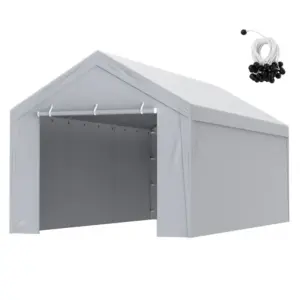 VEVOR Carport Replacement Canopy Cover Top + Side Wall 10 x product image 1