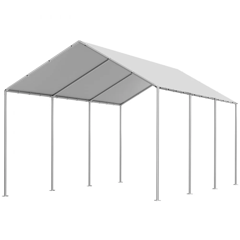 VEVOR Carport Replacement Canopy 10x20ft Grey Canopy fabric product image 9