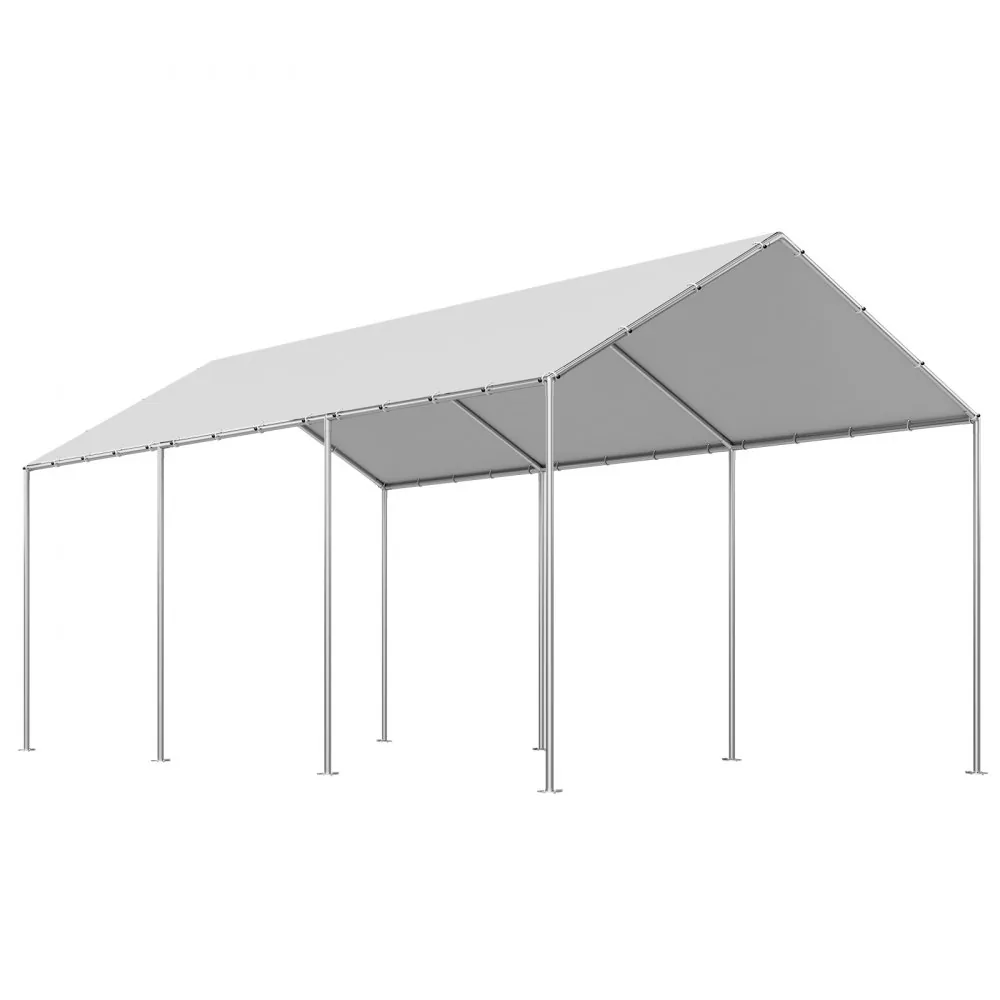 VEVOR Carport Replacement Canopy 10x20ft Grey Canopy fabric product image 11