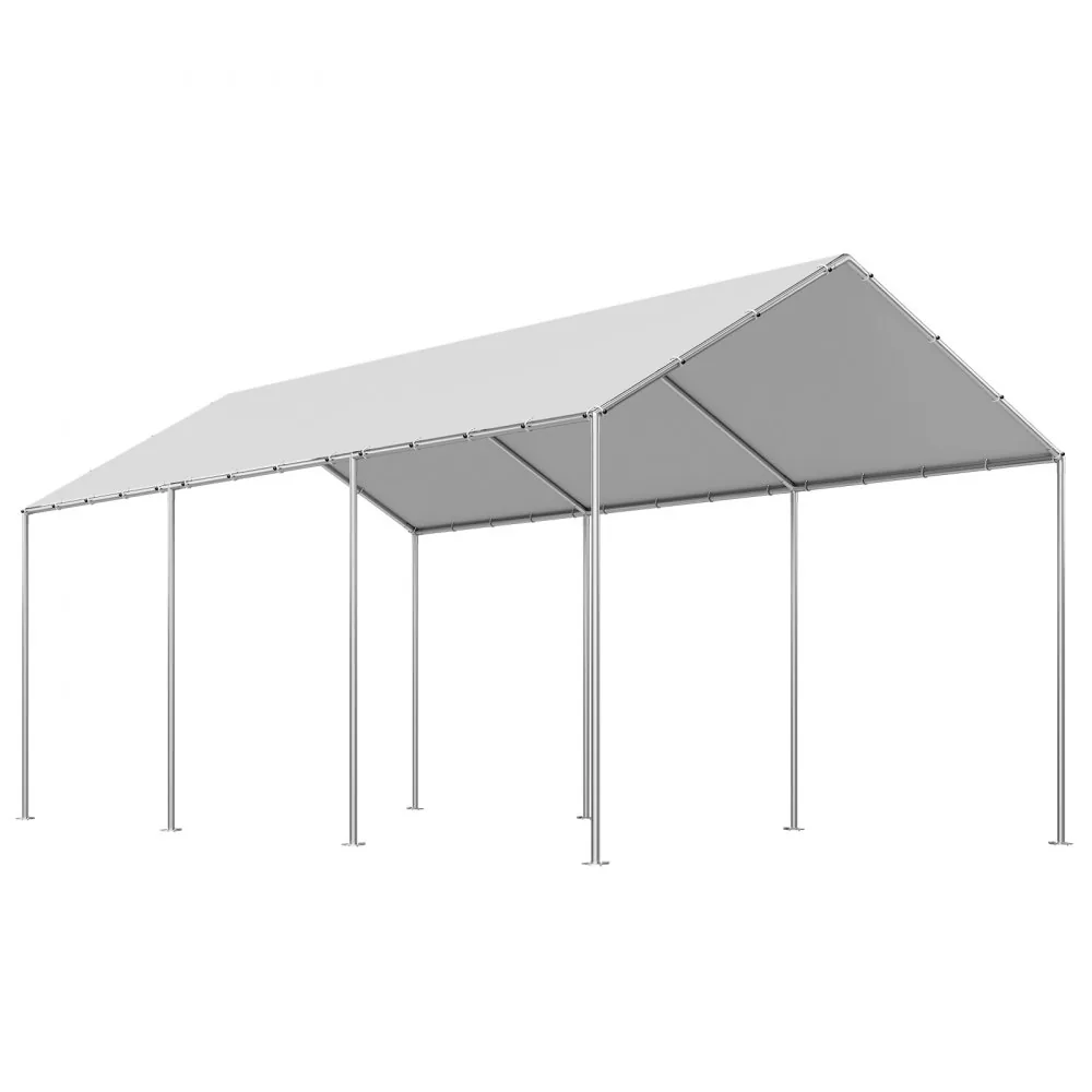 VEVOR Carport Replacement Canopy 10x20ft Grey Canopy fabric product image 12