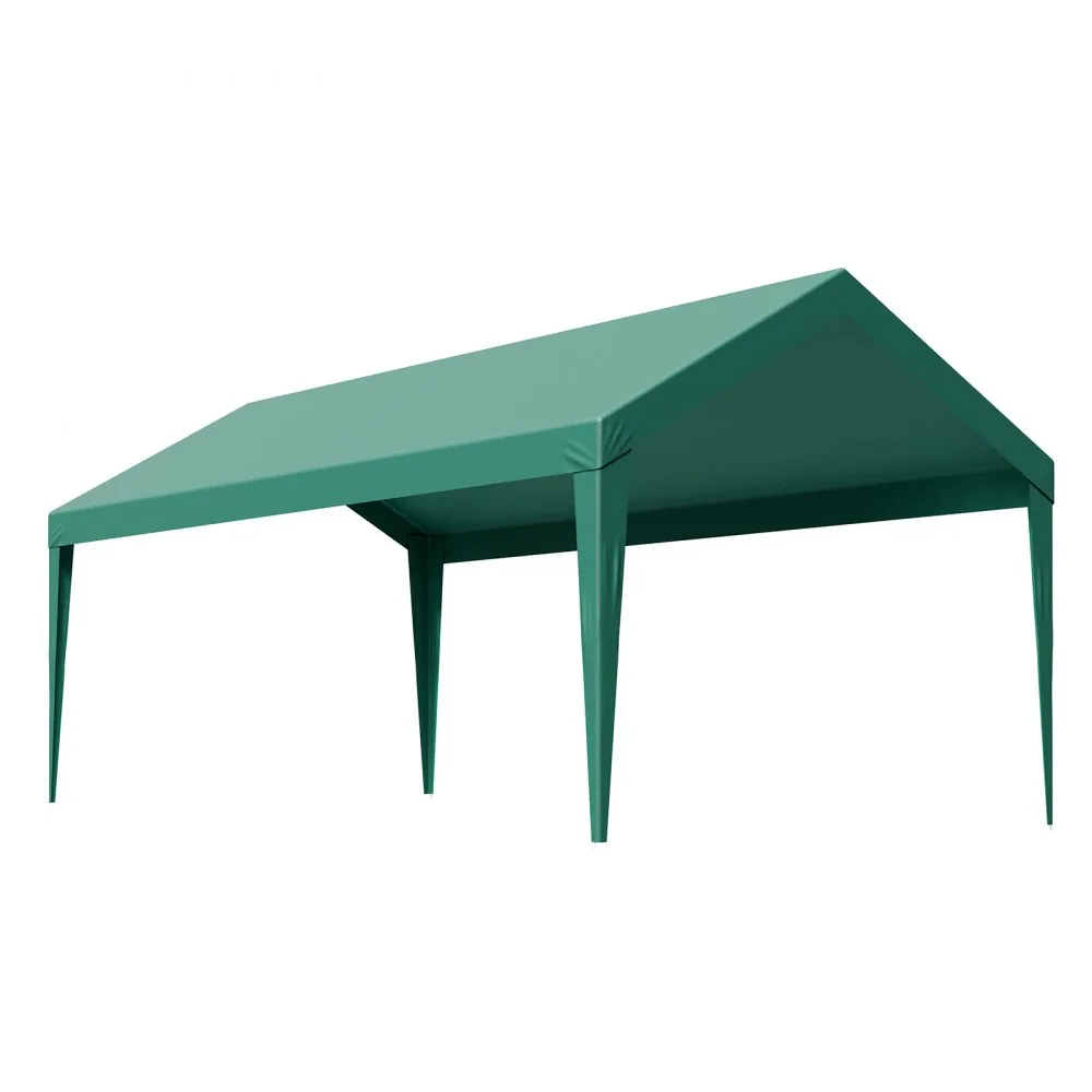 VEVOR Carport Replacement Canopy 10x20ft dark green Canopy s product image 11