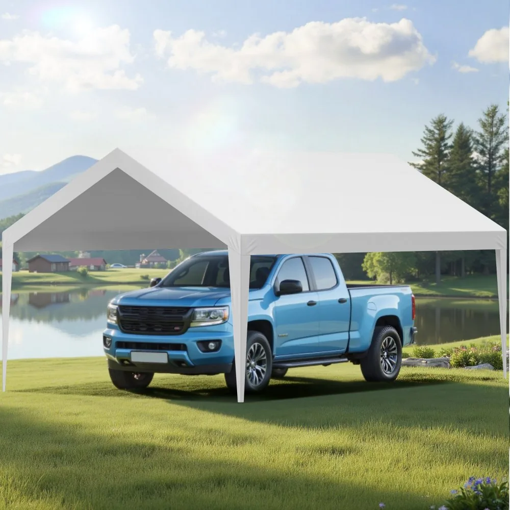 VEVOR Carport Replacement Canopy 12x20ft White Canopy strap product image 8