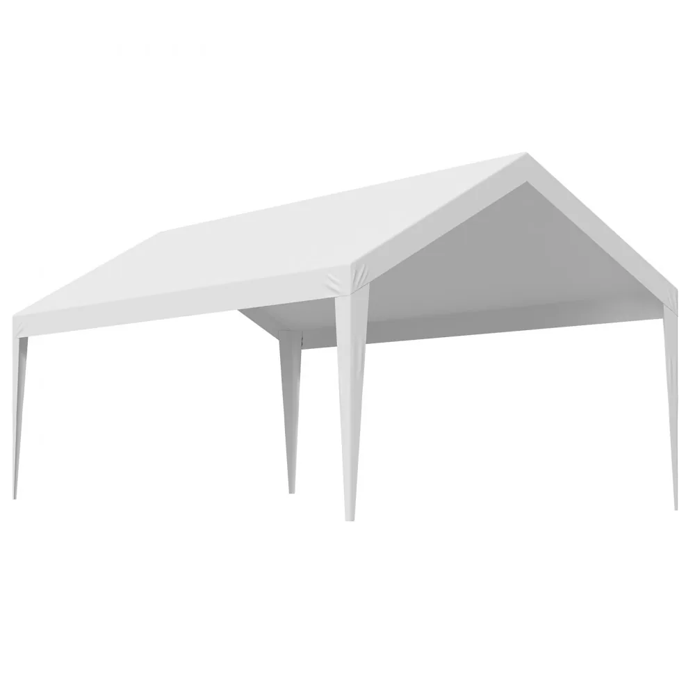 VEVOR Carport Replacement Canopy 12x20ft White Canopy strap product image 11