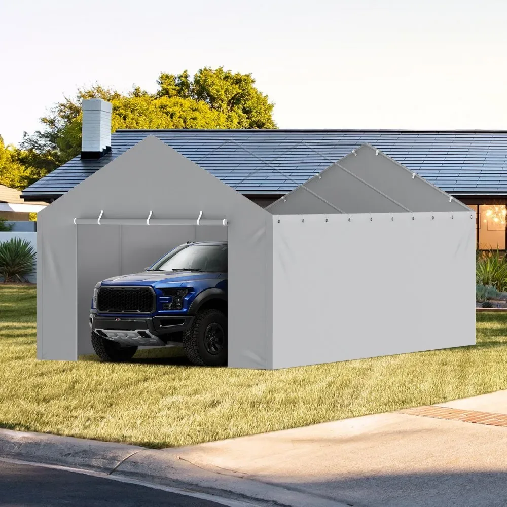 VEVOR Carport Replacement Canopy Cover Side Wall 12 x 20 ft product image 8