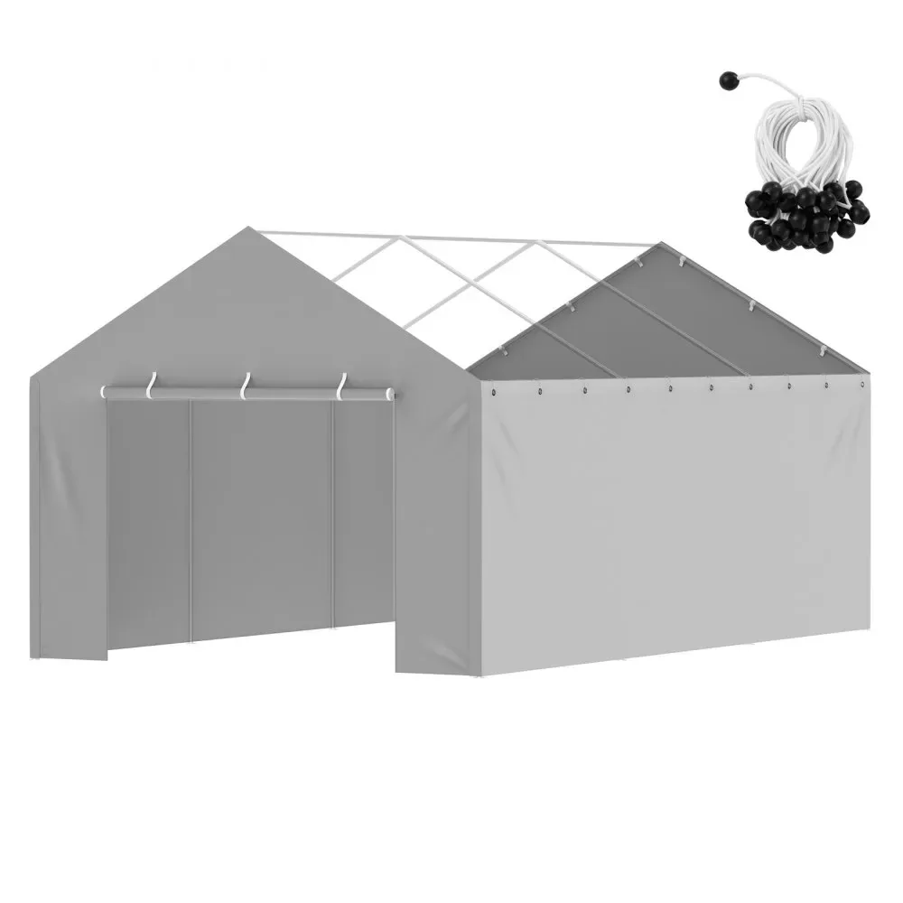VEVOR Carport Replacement Canopy Cover Side Wall 12 x 20 ft product image 9