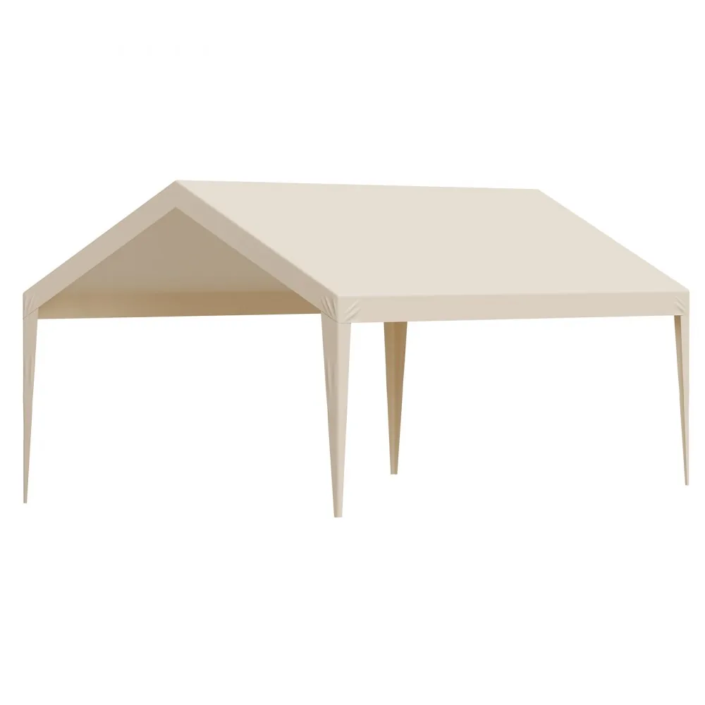 VEVOR Carport Replacement Canopy 12x20ft Beige Canopy strap product image 9