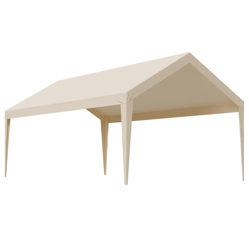 VEVOR Carport Replacement Canopy 12x20ft Beige Canopy strap product image 11